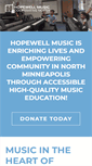 Mobile Screenshot of hopewellmusic.com